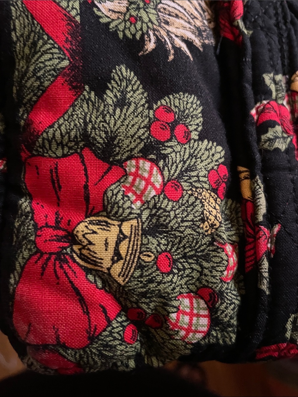 Vera Bradley Discontinued Holiday Loaf Bag - Picture 7 of 7